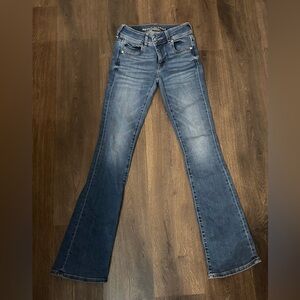 Women's Blue Bootcut Jeans